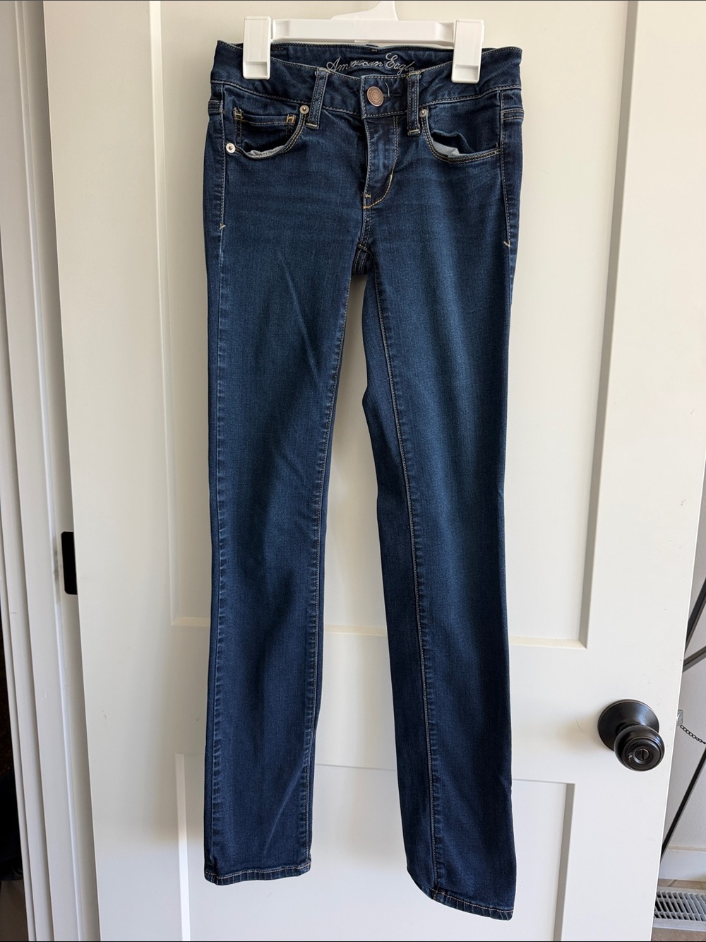 American Eagle Outfitters Dark Indigo Skinny Jeans
